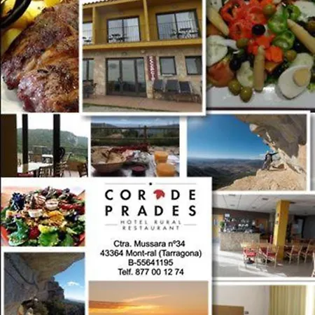 Cor De Prades 호텔 *